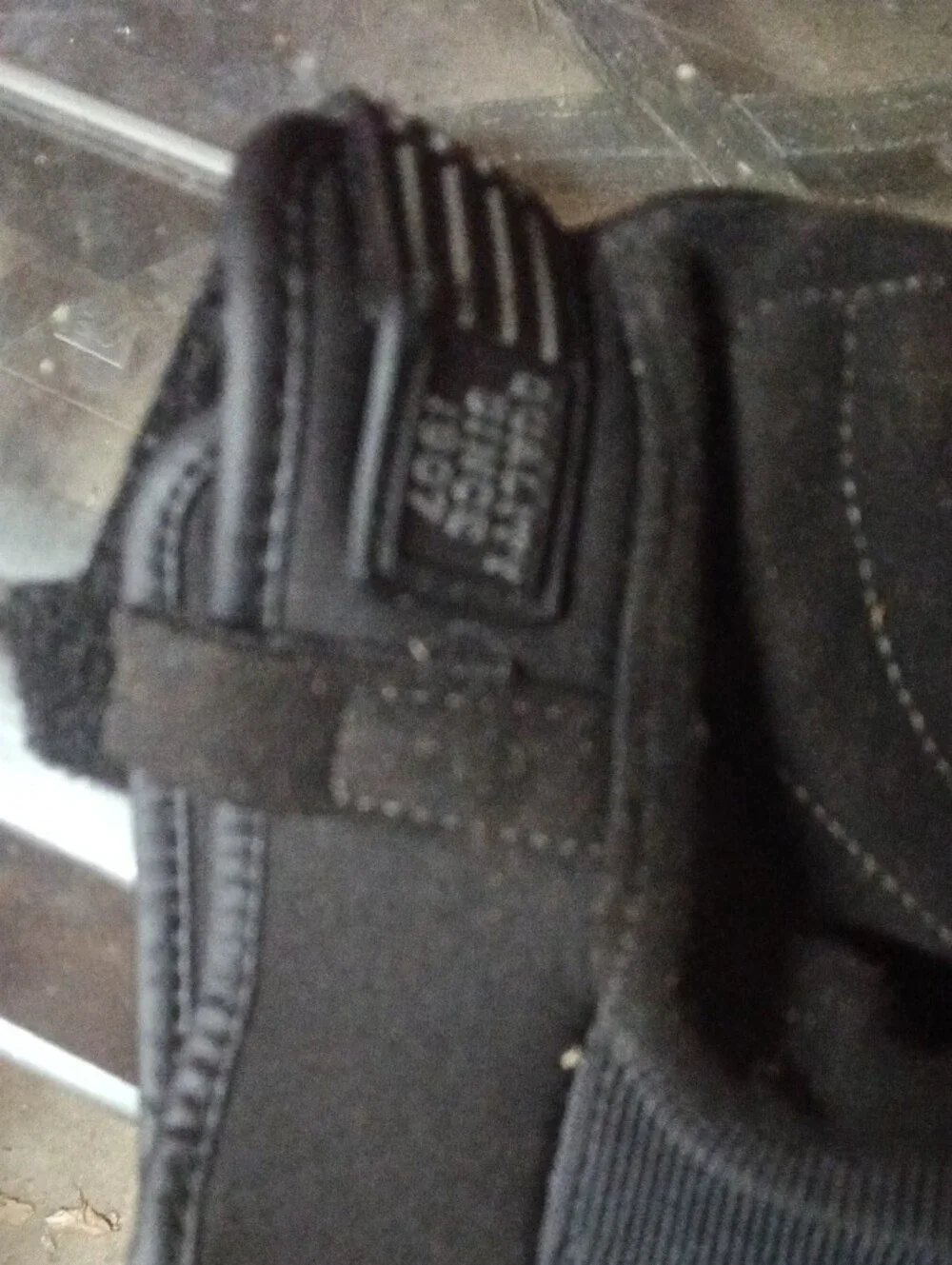 Black Tactical Work Gloves - Touchscreen Compatible